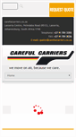 Mobile Screenshot of carefulcarriers.co.za